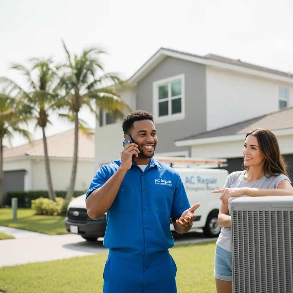 AC Repair Pompano Beach customer support in Grand Marsh